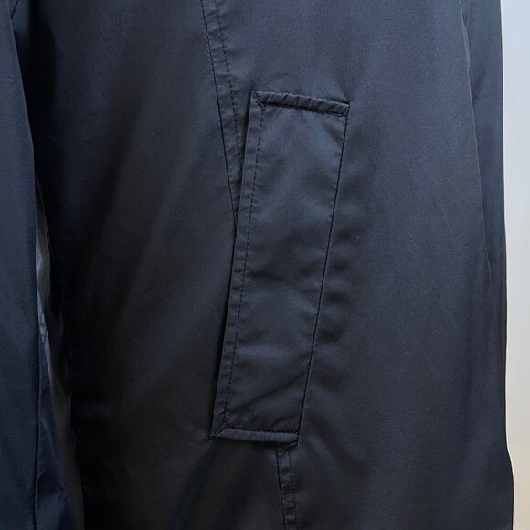 Ellen Tracy Women's Black Quilted Hooded Lightweight Jacket Plush Lining Size L - Picture 7 of 10